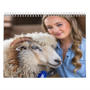 Veeshow Schapen Foto Aanpassen Kalender