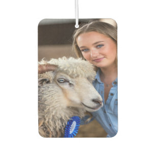 Veeshow Schapen Foto Aanpassen Luchtverfrisser