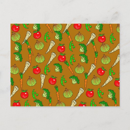 Veg Wallpaper Briefkaart (Voorkant)