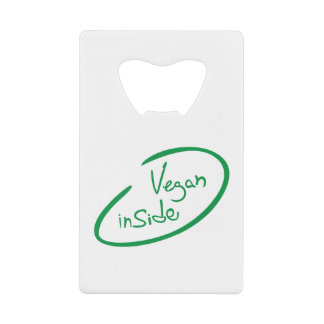 Vegaanproducten Kredietkaart Flessenopener