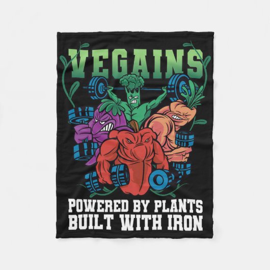 Vegains Powered Fleece Deken (Voorkant)