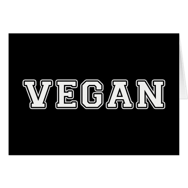 Vegan (Voorkant Horizontaal)