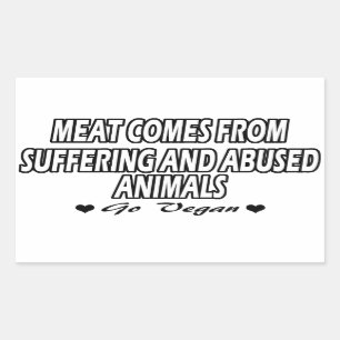 Vegan   Activisme Stickers   Bespaar de dieren