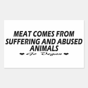 Vegan   Activisme Stickers   Bespaar de dieren