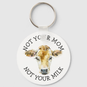 Vegan-activist   Niet je melk niet je moeder Sleutelhanger