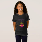 Vegan Addicé Aux Beets Beet Girls T-Shirt (Devant entier)