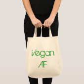 Vegan AF Tote Bag (Voorkant (product))