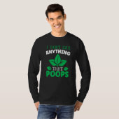 Vegan Anything That Poops T-shirt (Voorkant volledig)