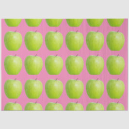 Vegan Apple Pattern for Vegetarian Fruit lover Tissuepapier
