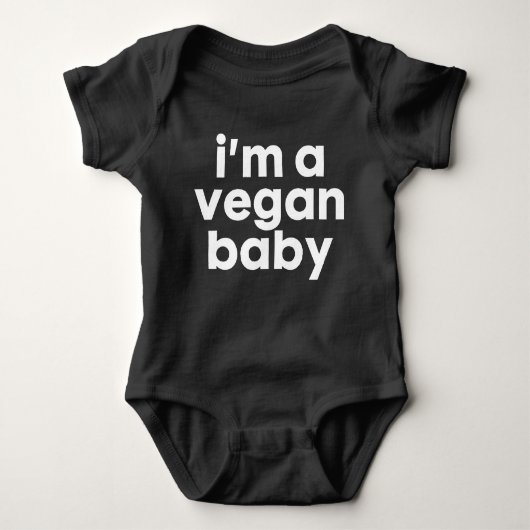 Vegan Baby Romper Playsuit (Voorkant)