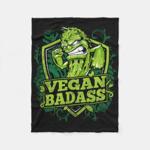 Vegan Bad Cucumber Fitness Bodybuilding Beast Fleece Deken
