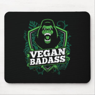 Vegan Bad Fitness Gorilla Bodybuilding Beest Muismat