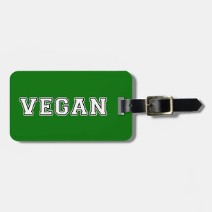 Vegan Bagagelabel