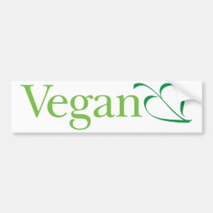 Vegan (blad): Bumpersticker