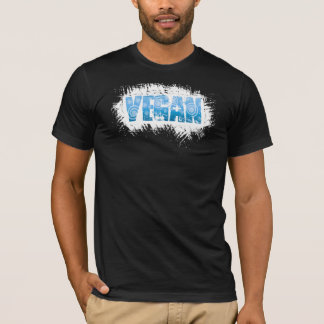 Vegan blue fantastisch t-shirt