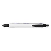 Vegan Blue Fish Logo Pen (Achterkant)
