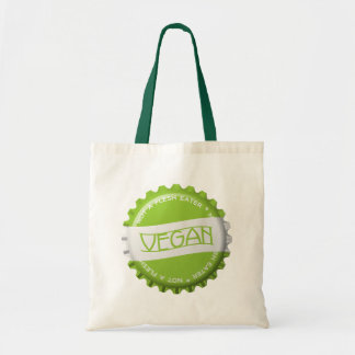 Vegan Bottlecap Tote Bag