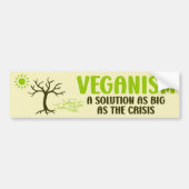Vegan Bumpersticker (Voorkant)