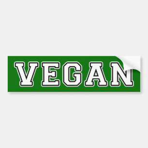 Vegan Bumpersticker