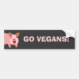 Vegan Bumpersticker