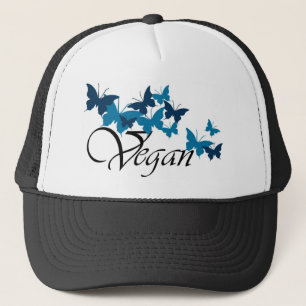 Vegan Butterfly Design Trucker Pet