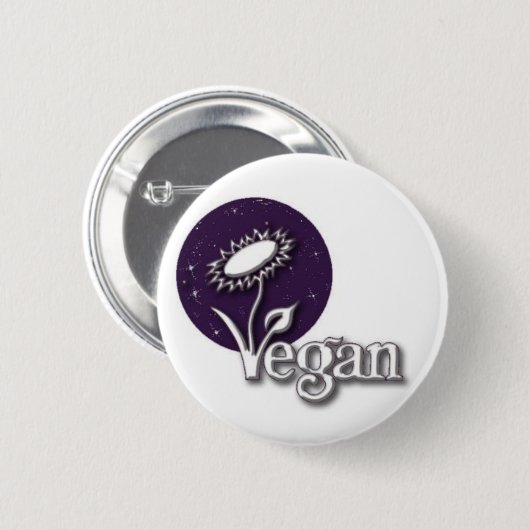 Vegan Button (Voorkant /achterkant)