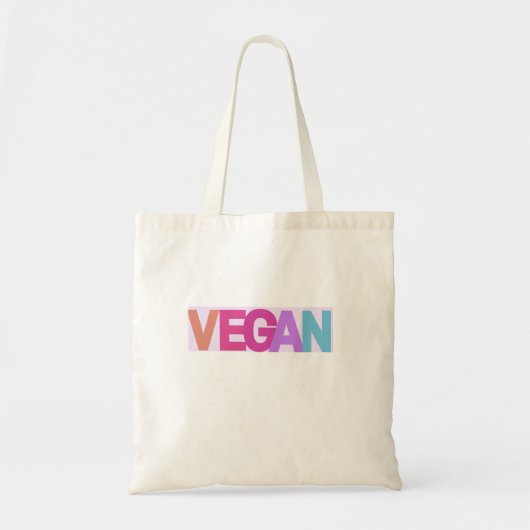 Vegan Canvas tas (Voorkant)