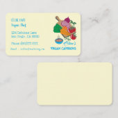 Vegan Catering Visitekaartjes (Voorkant / Achterkant)