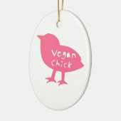 Vegan Chick Ornament (Links)