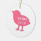 Vegan Chick Ornament (Links)