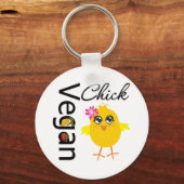 Vegan Chick Sleutelhanger (Voorkant)