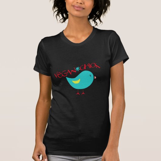 Vegan Chick T-shirt (Voorkant)