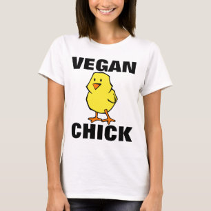 VEGAN CHICK T-shirts & tanktops