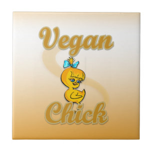 Vegan Chick Tegeltje