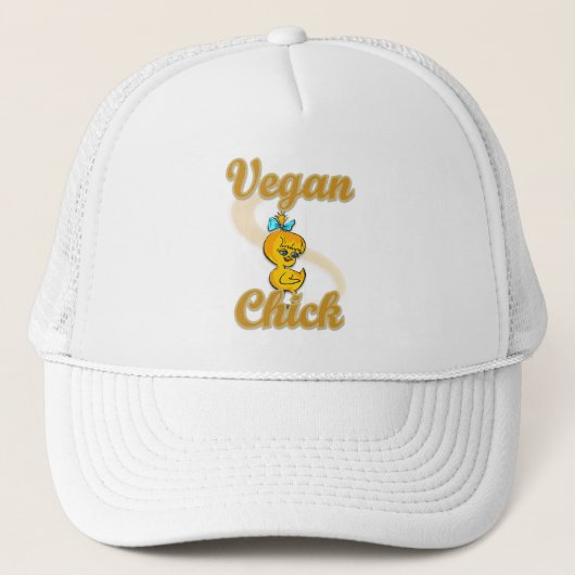 Vegan Chick Trucker Pet (Voorkant)