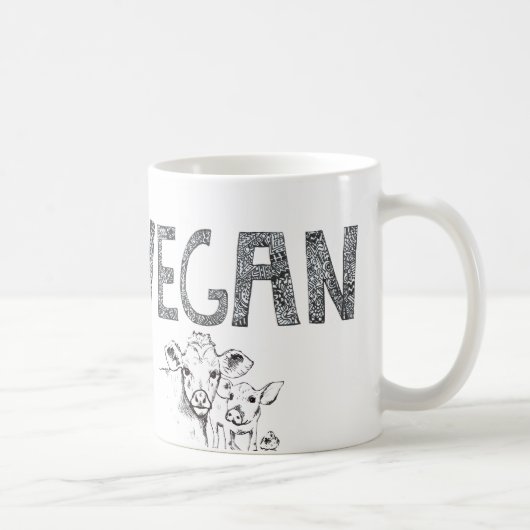 Vegan Coffee Cup Koffiemok (Rechts)