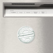 Vegan Compassionate Refrigerator Magnet Magneet (Insitu (Vaatwasser))