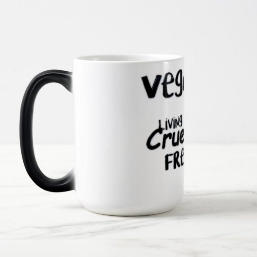 Vegan Cruelty Free Mug (Gauche)