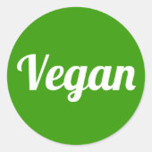 Vegan Culinaire Label (Voorkant)