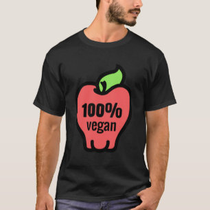 VEGAN DIEET ZEGGEN GROENTE PRETTIGE DECORATIES DAM T-SHIRT