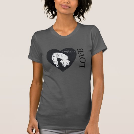 Vegan Een mooie manier van leven Tshirt (Voorkant)