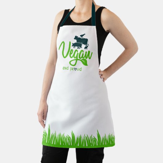 Vegan en trots schort (Insitu)