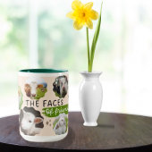Vegan Faces of Friends Coffee Mok