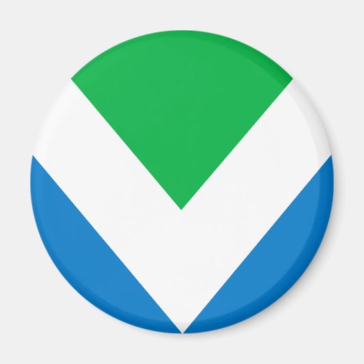 Vegan Flag Magneet (Voorkant)