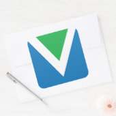 Vegan Flag stickers (set van 6) (Envelop)