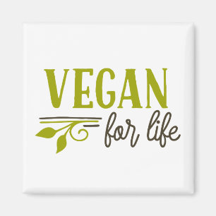 Vegan for Life Magneet