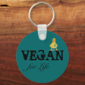 Vegan for Life Sleutelhanger (Voorkant)