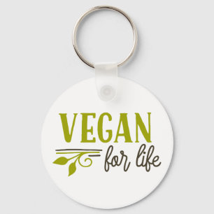 Vegan for Life Sleutelhanger