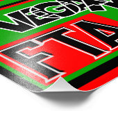 Vegan for the Animals (FTA) Foto Afdruk (Hoek)