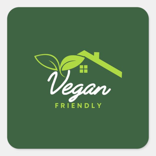 Vegan Friendly. Vegan Labels NL (Voorkant)